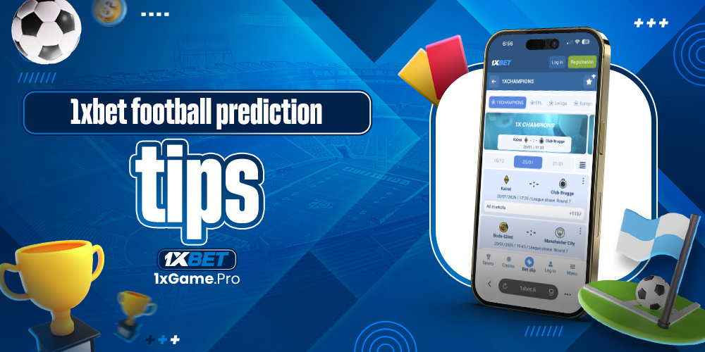 1xbet football prediction tips