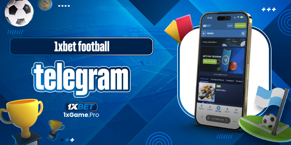 1xbet football telegram